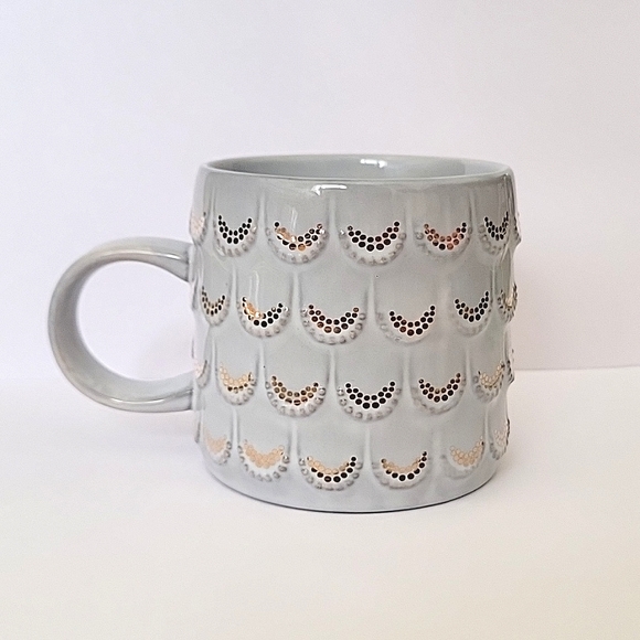 STARBUCKS | 2016 Anniversary Grey Gold Scales. Coffe Mug. - Picture 3 of 12